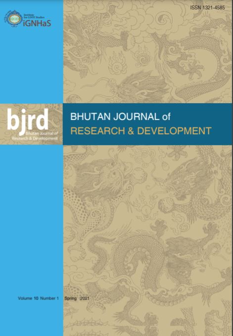 					View Vol. 10 No. 1 (2021): BJRD-Spring Issue
				